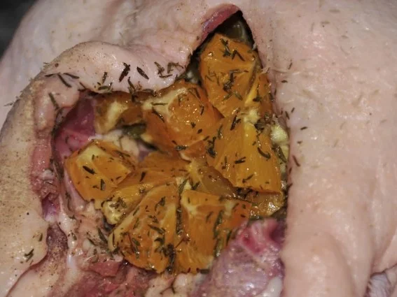 Adventskalender 24. Tag: Ente à l' Orange, gebackene Kartoffelnudeln und Glühweinblaukraut - Rezept - Bild Nr. 5