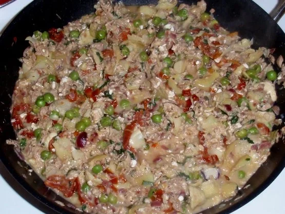 Spaghetti Tricolore mit (m)einer Thunfisch-Sauce - Rezept - Bild Nr. 10