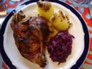 Badische Ente im Römertopf - Rezept