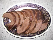 Fleisch: Geschmortes Rinderherz in Glühweinsoße - Rezept