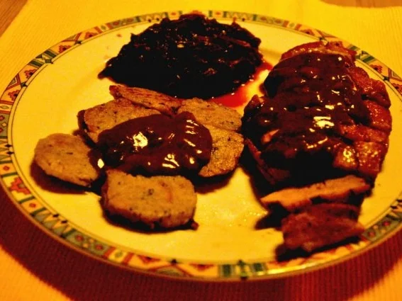 Entenbrust mit Orangensoße im Backofen - Rezept