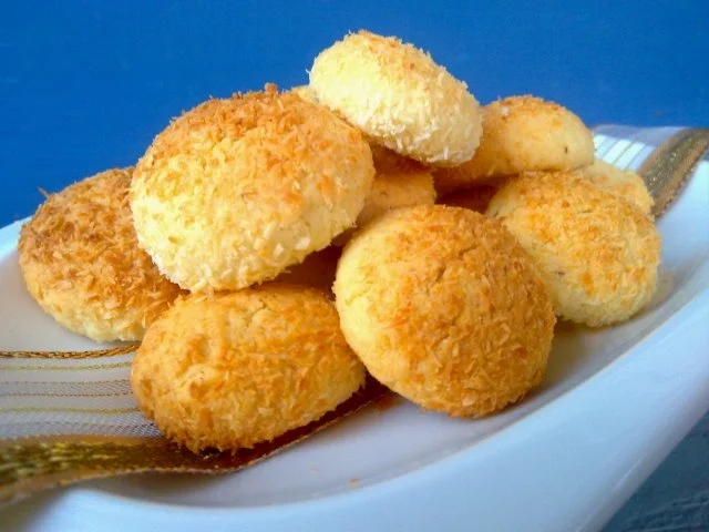 Rezept: Kokosplätzchen, vegan Bild Nr. 2 Kokosplätzchen, vegan - Rezept - Bild Nr. 2