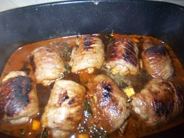 Rinderrouladen mit winterlichem Blaukraut - Rezept - Bild Nr. 10