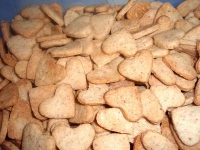 Rezept: Kekse: Walnussherzen Bild Nr. 5 Kekse: Walnussherzen - Rezept - Bild Nr. 5