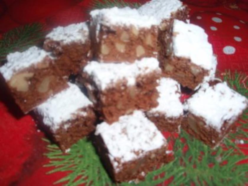 Walnuss Schnittchen - einfach - von caramaus