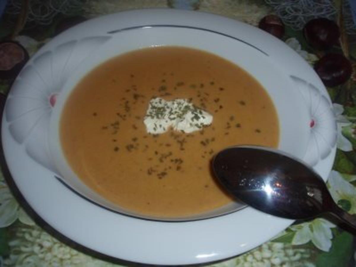 Suppe: Cremige Maronisuppe - Rezept - Bild Nr. 4
