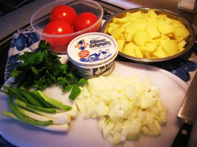 Rezept: Gebratene Tomaten mit viererlei Käse Bild Nr. 2 Gebratene Tomaten mit viererlei Käse - Rezept - Bild Nr. 2