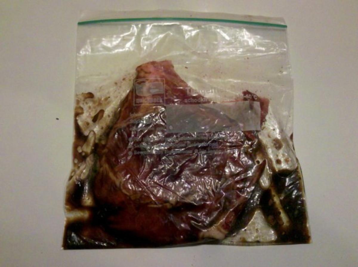 Fleisch: Asia-Kotelett mit geschmorten Chinakohl - Rezept - Bild Nr. 3
