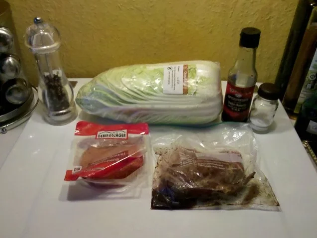 Fleisch: Asia-Kotelett mit geschmorten Chinakohl - Rezept - Bild Nr. 4