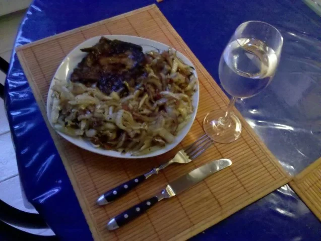 Fleisch: Asia-Kotelett mit geschmorten Chinakohl - Rezept - Bild Nr. 9