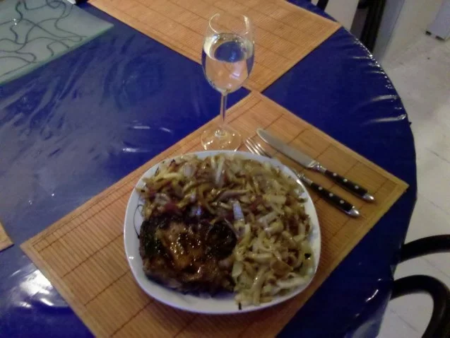 Fleisch: Asia-Kotelett mit geschmorten Chinakohl - Rezept - Bild Nr. 10