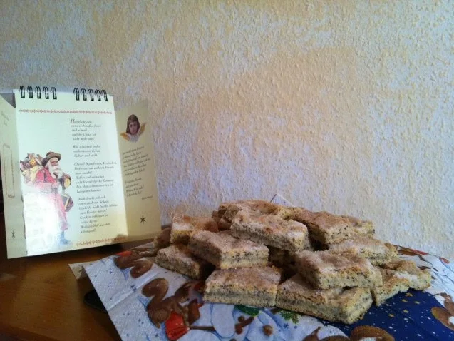 Mohn-Orangen-Shortbread - Rezept