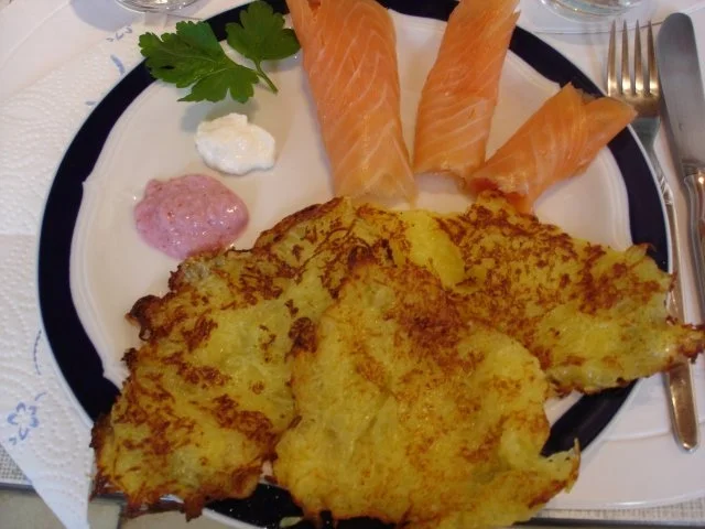 Reibekuchen mit Räucherlachs - Rezept - Bild Nr. 12