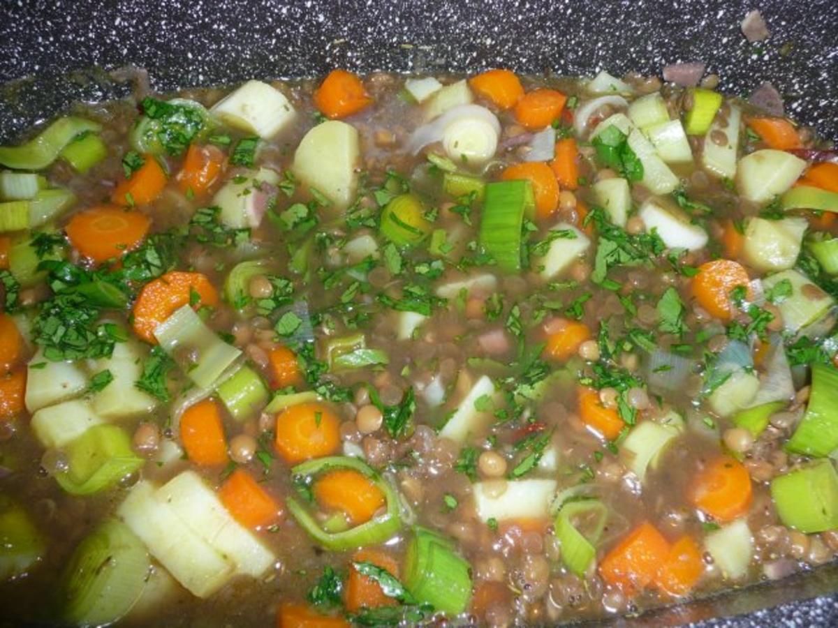 Feine Linsensuppe (vegetarisch) - Rezept Gesendet von Jungegranny