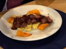 Spätzle mit Reh-Medaillons und gebackenem Kürbis (Männer) - Rezept