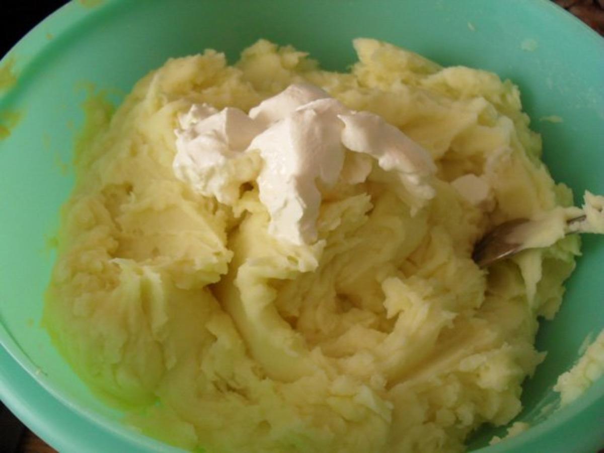 Kartoffelpürree -- gratiniert - Rezept