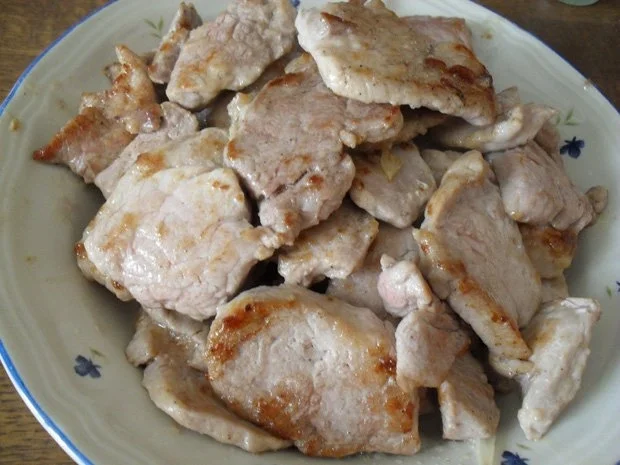 Rezept: Schweinefilet-Ragout - Resteessen Bild Nr. 2 Schweinefilet-Ragout - Resteessen - Rezept - Bild Nr. 2