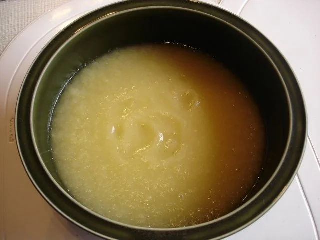 Rezept: Selbstgemachtes Apfelmus mit Reibekuchen Bild Nr. 8 Selbstgemachtes Apfelmus mit Reibekuchen - Rezept - Bild Nr. 8