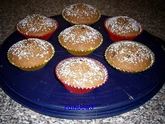 Backen: Nougat-Schoko-Muffins - Rezept