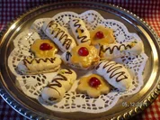 Butterblumen und Baiserstangen - Rezept