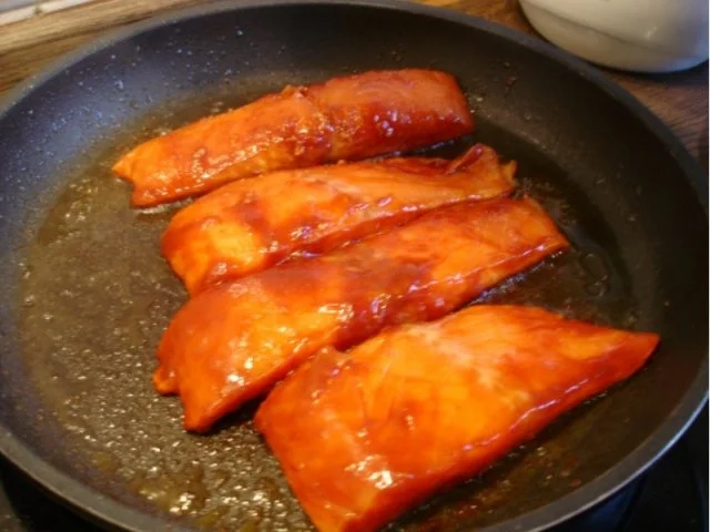 Lachs auf Porreeringen - Rezept - Bild Nr. 12