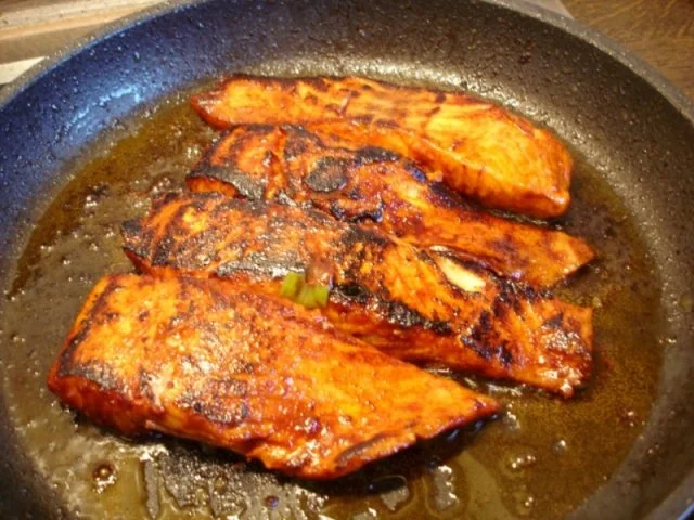 Lachs auf Porreeringen - Rezept - Bild Nr. 14