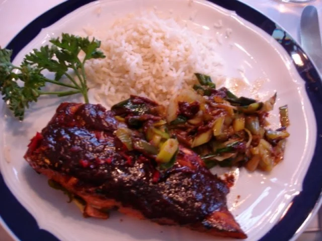 Lachs auf Porreeringen - Rezept - Bild Nr. 17