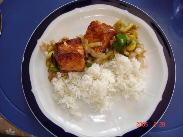 Lachs auf Porreeringen - Rezept - Bild Nr. 18