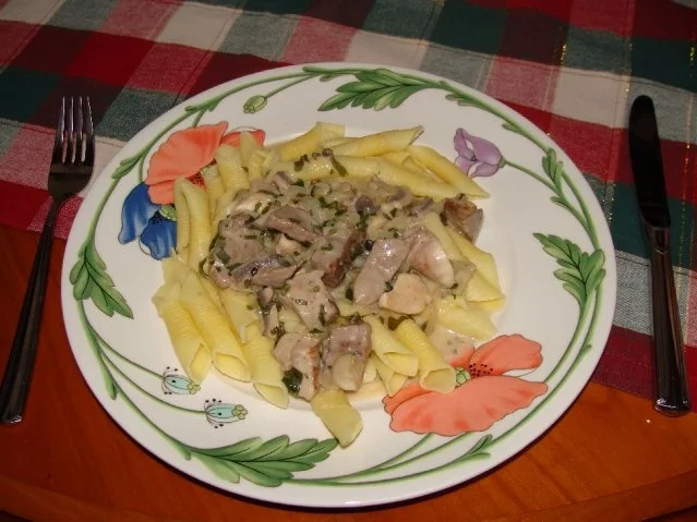 Kalbsgeschnetzeltes mit Champignons - Rezept