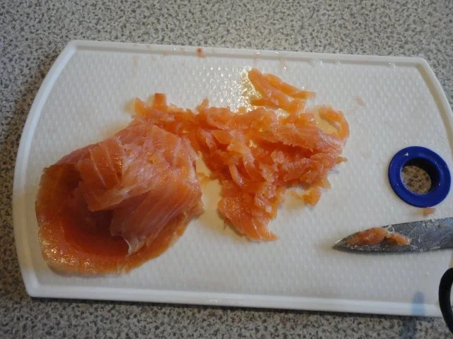 Räucher Lachs Nudeln - Rezept - Bild Nr. 3