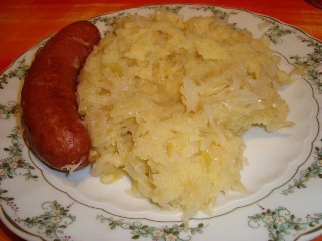 Sauerkraut untereinander - Rezept