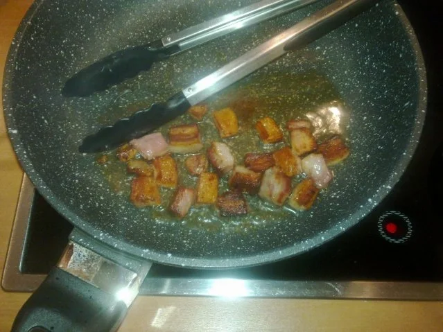 Carbonara (original Rezept aus Calabrien) - ohne Sahne !!!!! - Rezept - Bild Nr. 5