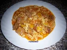 Kochen: Nudel-Paprika-Gulasch-Pfanne - Rezept
