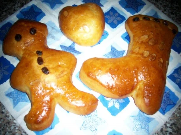 Rezept: Backen: Stutenmann und Nikolausstiefel Backen: Stutenmann und Nikolausstiefel - Rezept