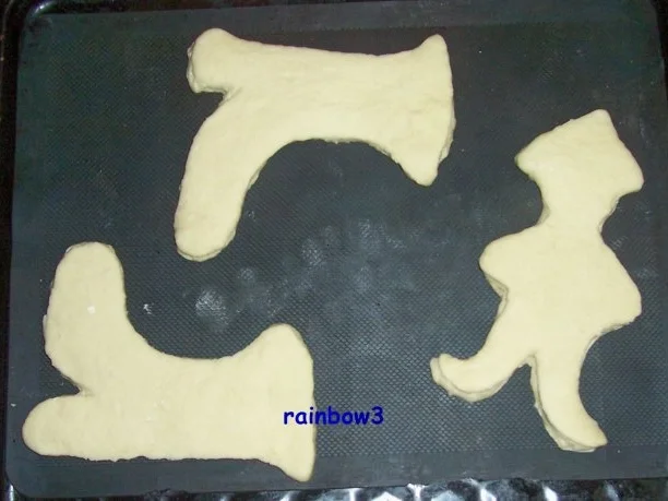 Rezept: Backen: Stutenmann und Nikolausstiefel Bild Nr. 4 Backen: Stutenmann und Nikolausstiefel - Rezept - Bild Nr. 4