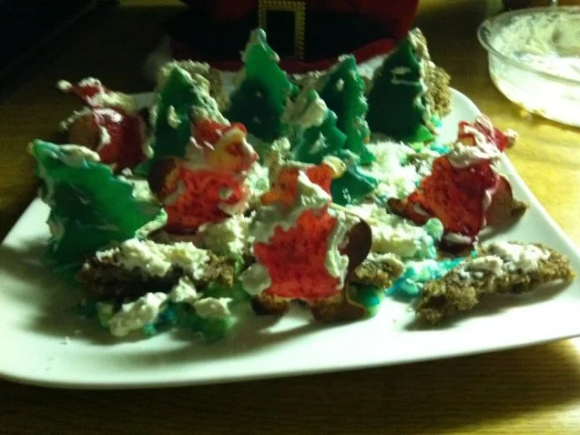 " Nikolaus - Frühstückteller".. ich wünsche euch allen einen schönen Nikolaus-Tag ;-)) - Rezept - Bild Nr. 3