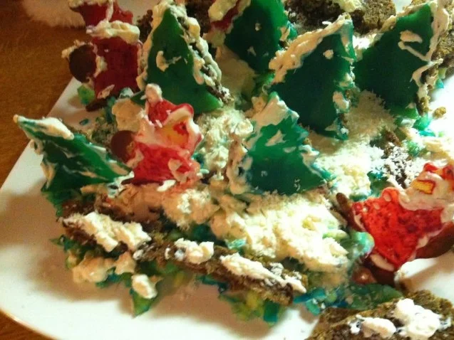 " Nikolaus - Frühstückteller".. ich wünsche euch allen einen schönen Nikolaus-Tag ;-)) - Rezept - Bild Nr. 5