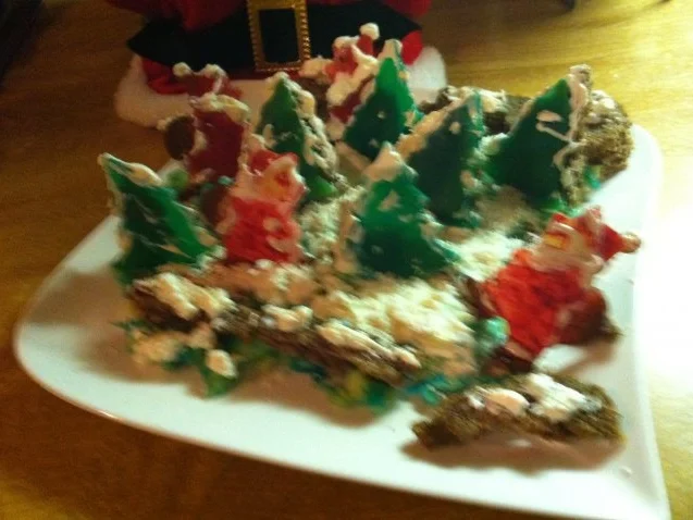 " Nikolaus - Frühstückteller".. ich wünsche euch allen einen schönen Nikolaus-Tag ;-)) - Rezept - Bild Nr. 12