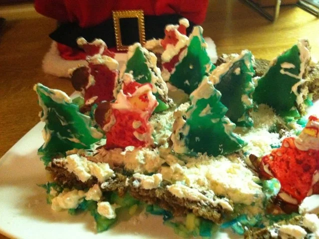 " Nikolaus - Frühstückteller".. ich wünsche euch allen einen schönen Nikolaus-Tag ;-)) - Rezept - Bild Nr. 16