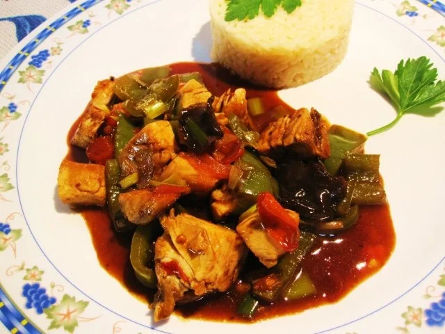 Rezept: Chop Suey mit Hühnerbrüstchen ... Chop Suey mit Hühnerbrüstchen ... - Rezept