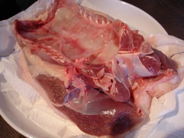 Rezept: Gänsebrust mit Rotkohl und Knödel Bild Nr. 8 Gänsebrust mit Rotkohl und Knödel - Rezept - Bild Nr. 8