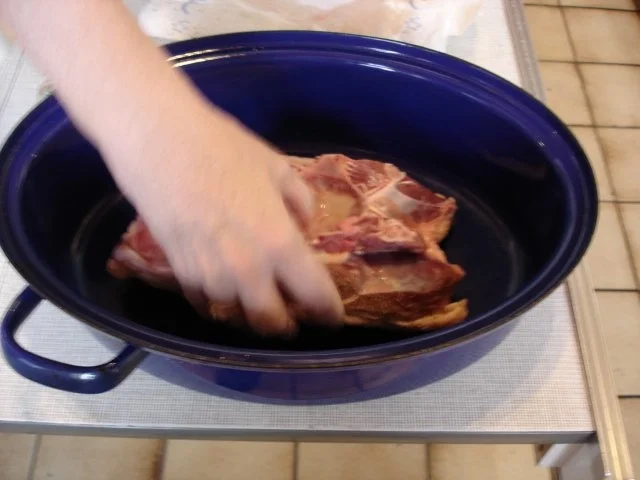 Rezept: Gänsebrust mit Rotkohl und Knödel Bild Nr. 12 Gänsebrust mit Rotkohl und Knödel - Rezept - Bild Nr. 12