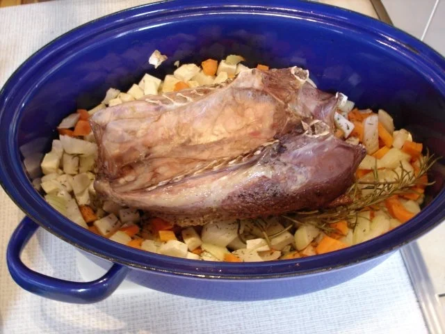 Rezept: Gänsebrust mit Rotkohl und Knödel Bild Nr. 17 Gänsebrust mit Rotkohl und Knödel - Rezept - Bild Nr. 17