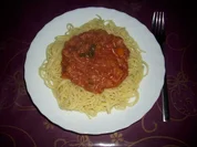Spaghetti mit Thuno - Rezept