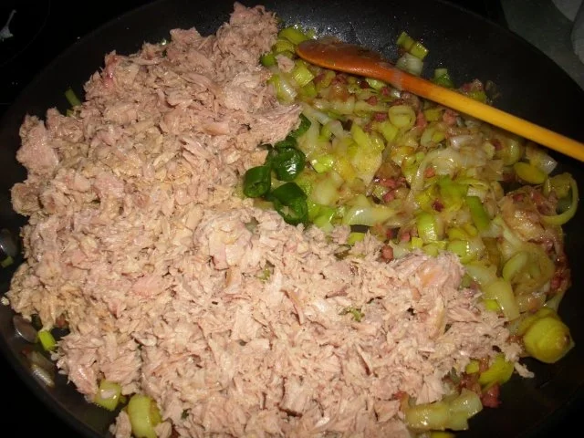 Rezept: Spaghetti mit Thuno Bild Nr. 5 Spaghetti mit Thuno - Rezept - Bild Nr. 5