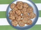 -Plätzchen- Nusshäufchen - Rezept