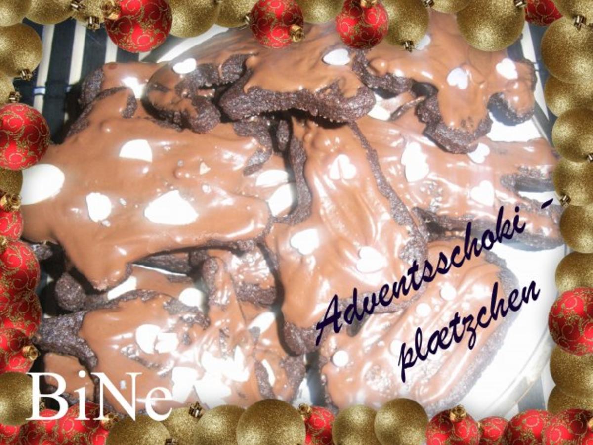 BiNe` S ADVENTSSCHOKOPLÆTZCHEN - Rezept - Bild Nr. 9