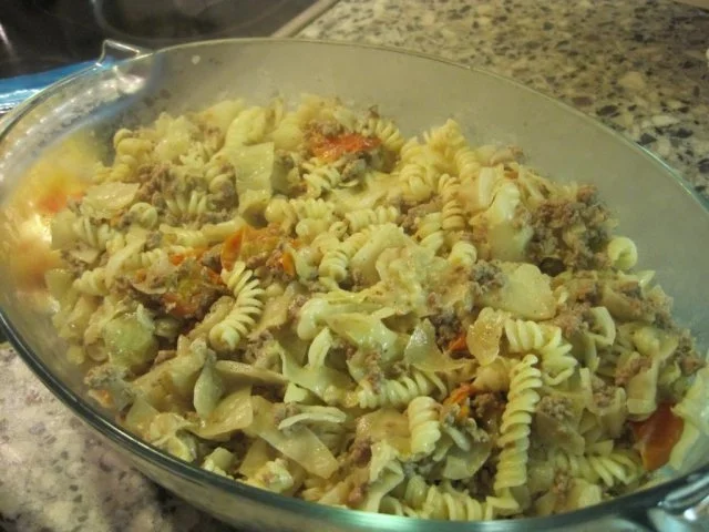 Rezept: Weißkraut-Auflauf mit Hack, "Katja" Bild Nr. 4 Weißkraut-Auflauf mit Hack, "Katja" - Rezept - Bild Nr. 4