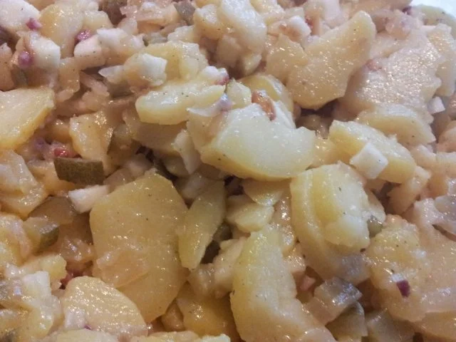 Kartoffel-Salat **ohne Mayonnaise** - Rezept - Bild Nr. 2