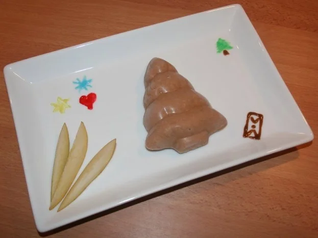 Rezept: Birnen-Nougat-Parfait Birnen-Nougat-Parfait - Rezept